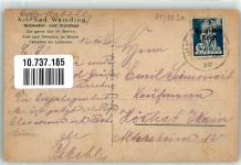 86650 W8853 Wemding 1920 - Wildbad Wemding Dorfstraße Bewohner