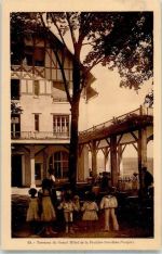 88340 Le Val-d'Ajol 1955 Gebrauchsspuren La Feuillée Dorothée Grand Hotel