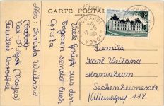 88340 Le Val-d'Ajol 1955 Gebrauchsspuren La Feuillée Dorothée Grand Hotel