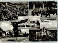 31832 W3213 Eldagsen , Deister - Luftaufnahme Wisentgehege Marienburg Ortsansichten Mehrfachaufnahme