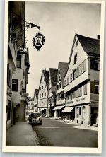 88499 W7940 Riedlingen , Württ - Langestraße Oldtimer