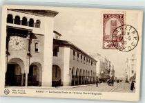 Rabat 1926 Foto AK Postamt Avenue Dar-el-Maghzen