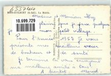 76750 Bois-Guilbert Foto AK Auto Oldtimer Rathaus
