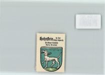 01848 O8352 Hohnstein - Vignette Wappen Kaffee Hag ca 1920-1940
