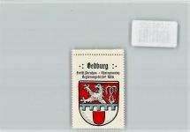 50181 W5012 Bedburg , Erft - Vignette Wappen Kaffee Hag ca 1920-1940