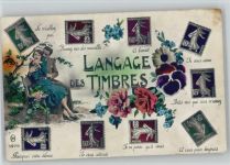 Frankreich - Briefmarkensprache
