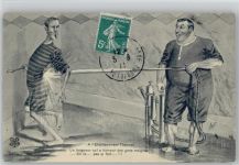 Wasserguss - Humor - 1911 AK Kur