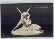 Amor und Psyche Skulptur (Erotik)