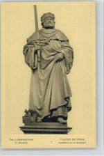 Worms Lutherdenkmal - Friedrich der Weise Statue von Donndorf Luther