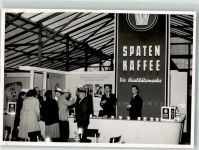 W5534 Lissendorf Spaten Kaffee Evidor Messestand Lebensmittel FOTO KEINE AK