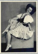 Trachten Foto AK Tanz