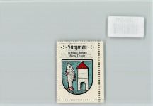 09328 O9293 Lunzenau - Vignette Wappen Kaffee Hag ca 1920-1940