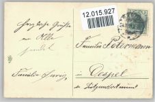 Weihanchtsbaum 1909 Erika AK Weihnachten Prägedruck