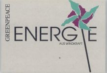 Greenpeace Umweltschutz - Spenden AK Werbung