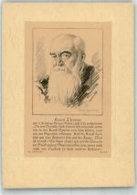 Hans Thoma Maler Grafiker sign. Karl Bauer Prominente Prägedruck
