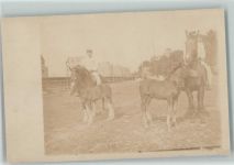 Privatfoto AK Soldaten mit Pfohlen WK I AK Soldat