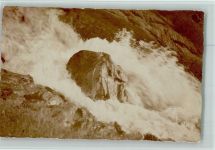 Lenk im Simmental Pöschenried Simmer bei Oberried AK Wasserfall 1923 Foto AK