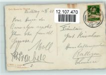 Lenk im Simmental Pöschenried Simmer bei Oberried AK Wasserfall 1923 Foto AK