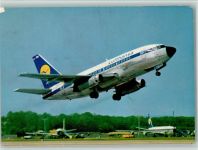 Lufthansa Boing 737 City Jet beim Starten Fluglinie