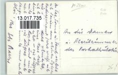Grüße aus Abessinien auf Sylt ca 1965 AK Fernseher