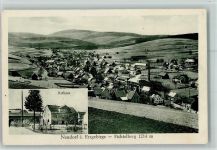 09465 O9314 Neudorf , Erzgeb - Ortsansicht und Rathaus