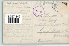 W8000 München Festwiese Zelt Oktoberfest Künstlerkarte
