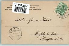Fotoverlag NPG Serie 195 - Jugendstil - Buchstabe A AK Buchstabenkarte Fotomontage AK