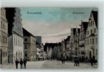 86609 W8850 Donauwörth 1914 - Reichsstrasse AK Gute Erhaltung