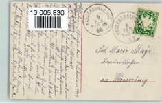 Lebendes Barometer Serie 1444-3 "Heiter" Foto AK AK Trachten Bayern 1908