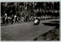 Hockenheim Rennen , Fahrer Nr. 64 ca 1955 keine AK Motorrad