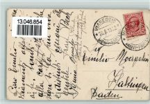 55049 Viareggio 1913 - Viale Carducci, Strassenpartie AK