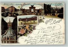 34117 W3500 Kassel , Hess 1899 Lithographie Gruss aus - Verlag Glaser 3859 AK