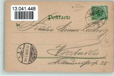 34117 W3500 Kassel , Hess 1899 Lithographie Gruss aus - Verlag Glaser 3859 AK