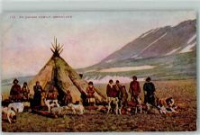 An Eskimo Family Hunde