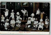 Serie 152 - Kapelle des Hauses - Babys ca 1904 AK Nachttopf