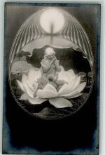 Nr. 71 Jugendstil - Weihnacht - Seerose, Mutter und Baby Fidus