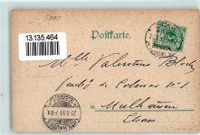 50667 W5021 Köln Altstadt-Nord 103 1899 Lithographie Dom Südseite Zoologischer Garten Kaiser-Wilhelm-Denkmal Flora Wallraff-Richartz Museum