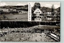 42549 W5620 Langenberg , Rheinl - Deilbachmühle Bleibergquelle Freibad