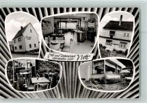 53520 W5489 Wershofen - Cafe und Restaurant Nett mit Innenaishcten , Bartresen, gute Erhaltung - Foto und Verlag Korr 5403