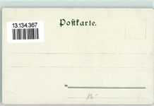 78166 W7710 Donaueschingen Gebrauchsspuren Donauquelle Schloss Donauausfluss Lithographie