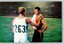Bild Nr. 44 Leichtathletik Zehnkampf - Tokio 1964 - Bildserie des Olympischen Sport Verlag , Sammelbild Olympiade
