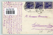 91052 W8520 Erlangen Gebrauchsspuren Hauptstraße