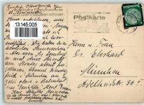 99734 O5500 Nordhausen , Thür Gebrauchsspuren Amtliche Festpostkarte zur Jahrtausenfeier sign Künstlerkarte