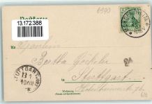 97980 W6990 Bad Mergentheim 1905 Künstlerkarte