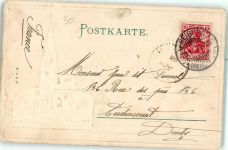 79098 W7800 Freiburg im Breisgau 1903 Prägedruck Gruß aus Freiburg Freiburger Münster