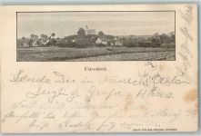 86514 W8901 Ustersbach 1898 - Pferd Reiter