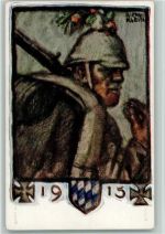 sign Richard Klein - Bayr. Kriegsinvaliden Fürsorge Soldat