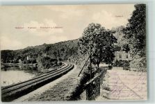 04703 O7320 Leisnig 1911 - Bahnhof Postamt Überfahrt nach d. Mailust Gasthaus Seergrund