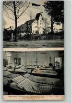 23669 W2408 Niendorf/Ostsee - 1913 Hamburger Ferienkolonie Hauptgebäude Schlafsaal