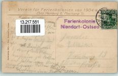 23669 W2408 Niendorf/Ostsee - 1913 Hamburger Ferienkolonie Hauptgebäude Schlafsaal